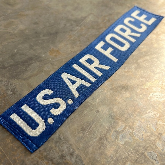 U.S. AIR FORCE blue tape patch - Picture 3 of 10